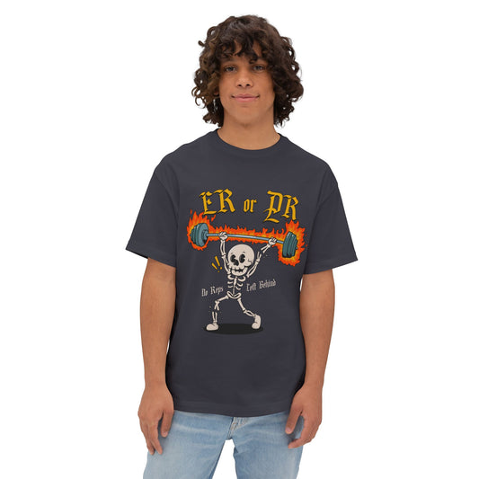 ER or PR - Funny Unisex Pump Cover, Skeleton Graphic Tee